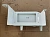Корпус подножки L Faw J6 White
