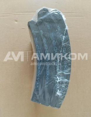 Накладки тормозные передние (8 и 6 отверстий) FAW J6 OEM